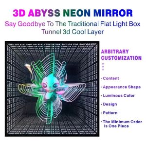 3D Magic Multicolor Thousand Layer Abyssal Neon Mirror Infinity Yes Support
