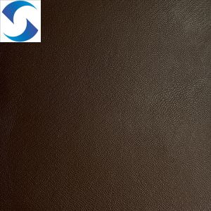 Embossed Pattern PVC Leather Fabric with Soft or Hard Hand Feeling from Zhejiang