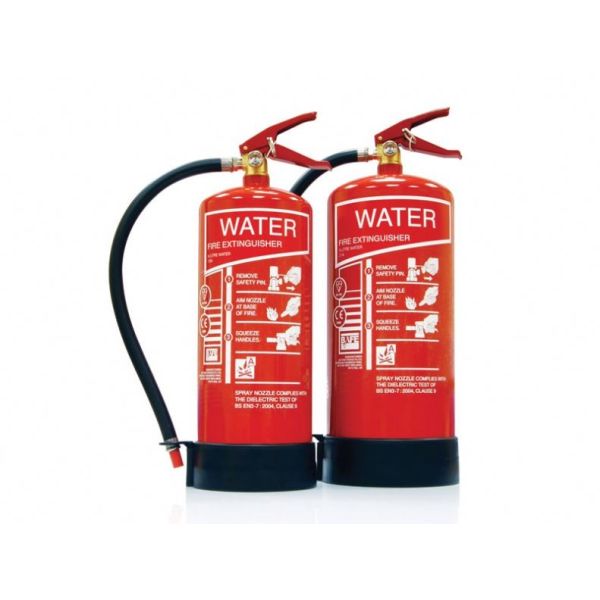 CE EN3 10L Water Filled Fire Extinguisher Pressurized Fires Caused By Flammable