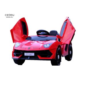 Kids Two Motors 6V4AH Electric Ride On Toy Car With Parallel Swing