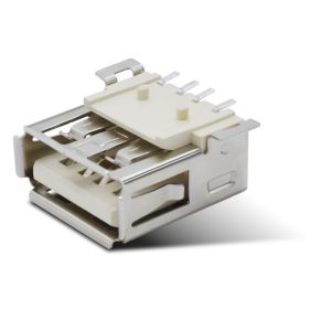 SMT PCB USB Female Type A Smd Connector 4 Pin Type 2.0 Socket Copper Jack​