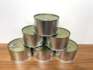 Cheap CMYK Pantone Printing Custom Tin Cans With Easy Open Normal Lid for sale
