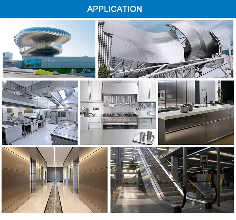 Waterproof Stainless Steel Etching Sheet , 8K Mirror Polished Stainless Steel Plate