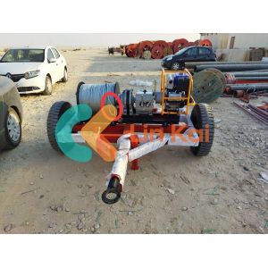 Electric Pulling Winch Transmission Line Conductor Stringing Heavy Duty