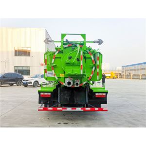 4x2 Chinese Dongfeng 10000 liters Vacuum Sewage Clean and Suction Truck With