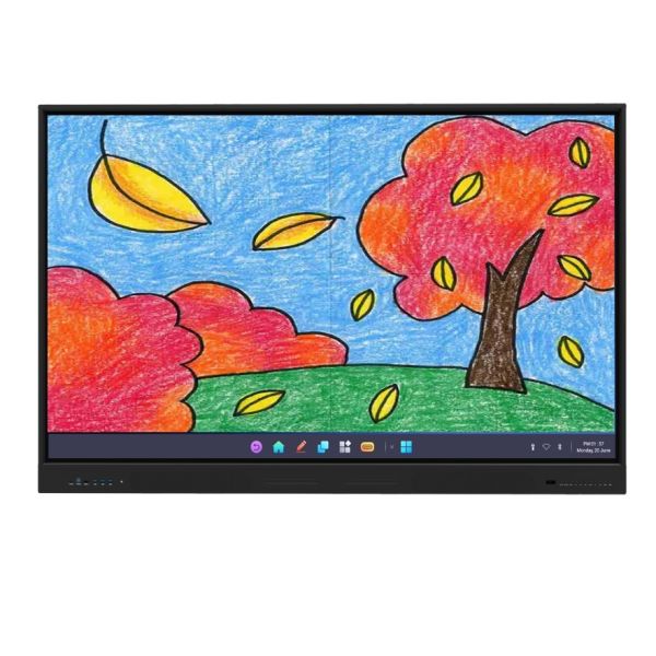 75 Inch LCD Smart Board For Interactive Touch Solutions In School Office