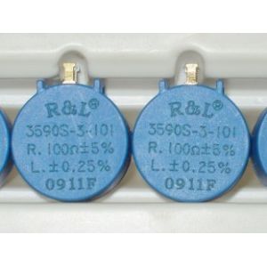 Multi-turn wire wound potentiometer R&L-3590S-3-101 100kohm potentiometer