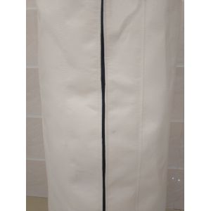 White 0.1~2500um Polyester Liquid Filter Bag Custom Made With Zipper