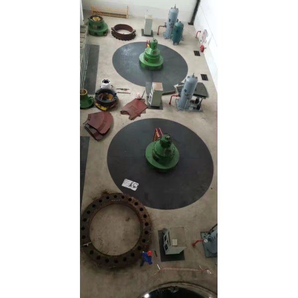 Quality ZG20SiMn Guide Vanes Material Vertical Kaplan Hydro Turbine with Vertical Water Inlet wholesale