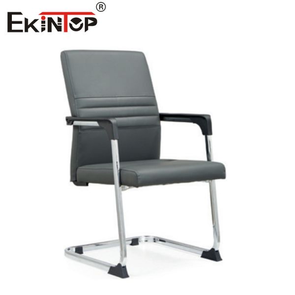 Quality Mid Back Executive Leather Office Chair With Metal Base And Armrests wholesale