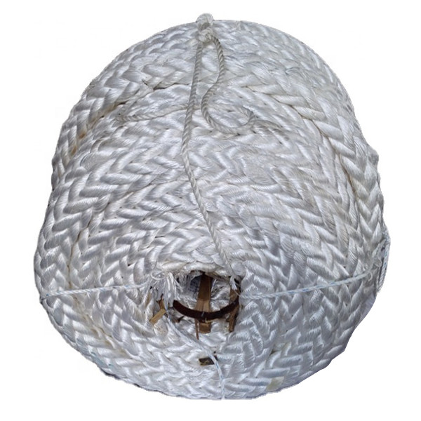 64mm 8 Strand Braided PP Multifilament Marine Mooring Floating Rope