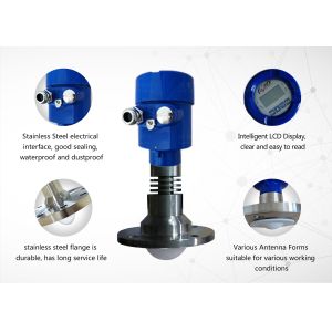 High Frequency radar Level Transmitter Wave radar Solid Level Sensor Guided