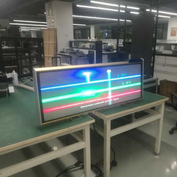 240×320mm Module Taxi Roof LED Display Double Side Advertising Sign