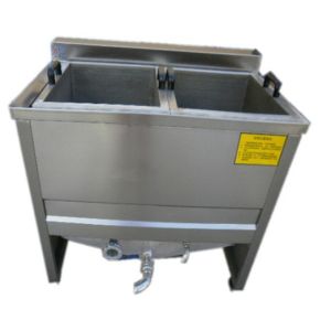 Two Baskets Snacks Frying Machine Electric Pressure Deep Fryer For French Fries