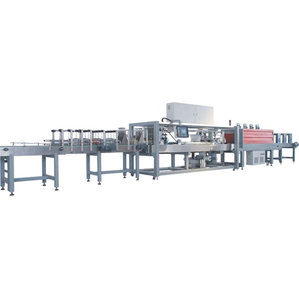 Quality 20000bph PLC Touch Screen PET Bottle Packing Machine wholesale