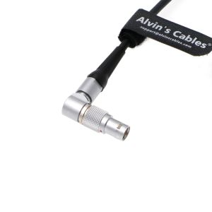 Power-Cable for Kinefinity Mavo Edge Rotatable Right Angle 2-Pin Male to D-tap