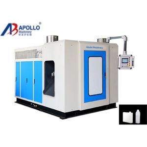China Clamping Force 80KN HDPE Molding Machine , 4L New Bottle Extrusion Blow Molding Machine on sale