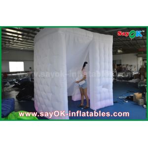 Inflatable Photo Studio White Arc - Shaped Portable Inflatable Photo Booth Shell