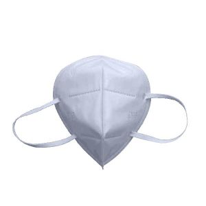 White 3 Ply FFP2 Face Mask High BFE PFE High Bacterial Particle Filtration