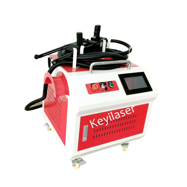 Quality Small Portable Factory price handheld 80W 100W 200W Fiber Laser Cleaning Machine wholesale