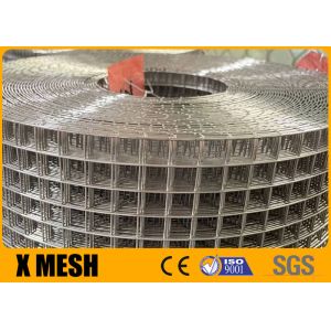 Concrete 15 Gauge Stainless Steel Welded Mesh With Ss 316 Materials