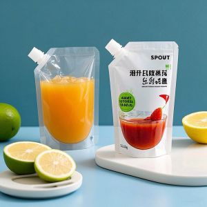 Spout Pouch - Airtight & Leak-Proof Stand Up Pouches with Easy-Pour Spout for