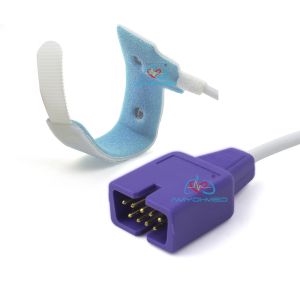 Nellcor DB9 9 Pin Disposable Pediatric Spo2 Sensor Soft Tip Single Use