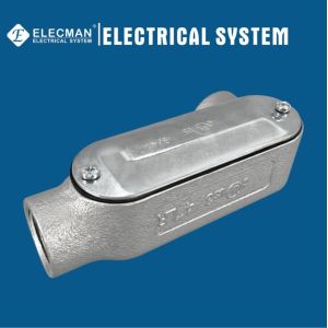 4 Inch IMC Rigid Form 5 Conduit Bodies Threaded LR Type Malleable Iron