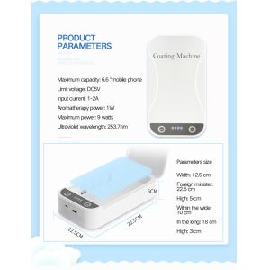 50Hz Portable 6.6" Cell Phone ABS UV Sterilizer Box