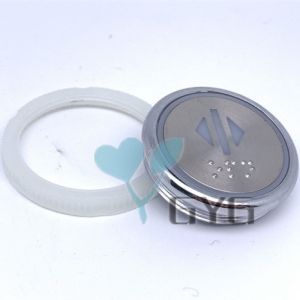 VANDAL RESISTANT 36.8MM BRAILLE ELEVATOR BUTTONS ROUND PUSH