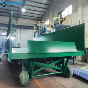 10t Truck Hydraulic Warehouse Mobile Container Dock Loading Yard Ramp