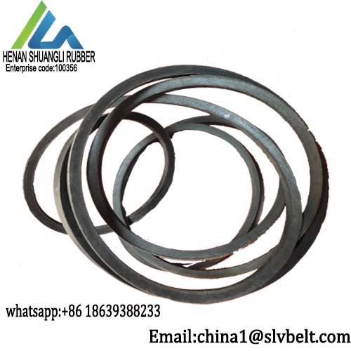 Mechanical Transmission Wrapped V Belt Wear Resistant Trapezoid Type A