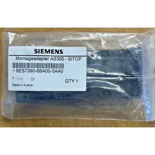SIEMENS 6ES7390-6BA00-0AA0 SIMATIC S7-300, MOUNTING ADAPTER FOR SNAPPING ON
