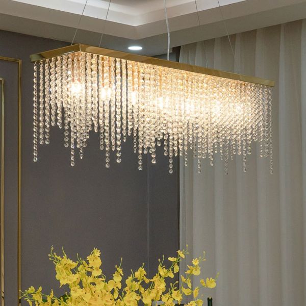 Nordic home decoration crystal chandelier restaurant extra large chandelier(WH-CA-106)