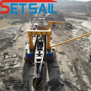 Cyclone Type Hydrocyclone 20inch Water Flow 5000m3 Cutter Suction Dredger Used