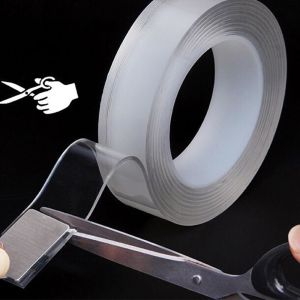 High Sticky Reusable Washable Removable Nano Tape Waterproof