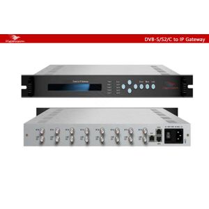 DVB-S/S2/C to IP Gateway