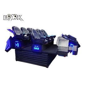 6 Seats 9D VR Simulator Virtual Reality Cinema For Amusement Park
