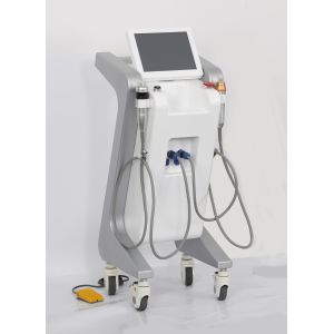 acne treatment adjustable Fractional double RF microneedle machine 0.3-3mm