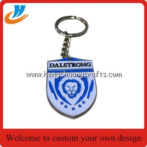 Cheap DALSTRONG company custom metal keychain with their own design for sale
