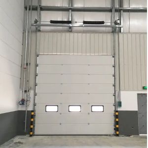China Optional Ventilation Steel Insulated Sectional Doors For Customized Needs Galvanized Steel Insulated Garage Door on sale