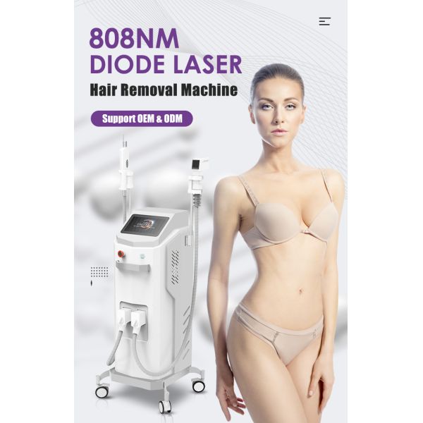 Professional Commercial 808nm Diode Laser Painless Hair Removal Device Machine