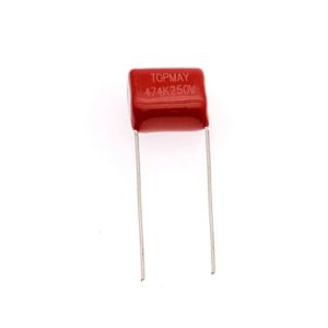 Cheap 250V MEF Metalized Non Inductive Capacitor With 470nF Capacitance for sale