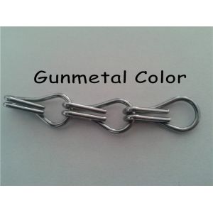 Custom-made stylish aluminum chain hanging partition door curtain