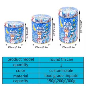 Metal Tin Can Packing For Good Taste Canned Seafood Empty Tin Fish Mackerel