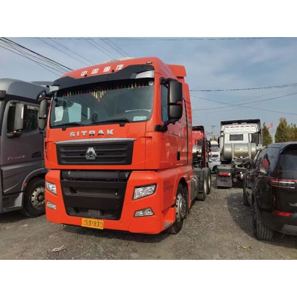 Quality Prime Mover Head Tractor Truck 10 Tyres Sinotruk SITRAK 2022 Year 480hp Hydraulic Retarder wholesale