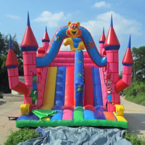 Customize Inflatable Jumping Castle With Slide Children Inflatable Bouncer PVC