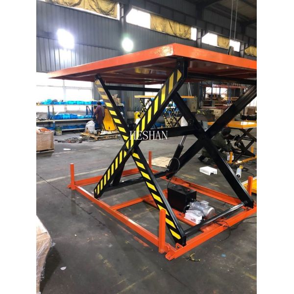 Workshop Portable Small Hydraulic Lift Table Scissor Electric Platform 1000kg