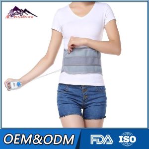 Free Size Waist Back Support Belt Drawstring Mesh Cloth Tourmaline Material