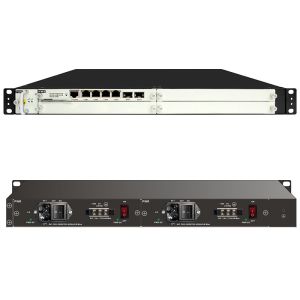 DWDM 1U Chassis System For 4 Pieces Service Cards NMS AWG OLP EDFA Hot-Swappable